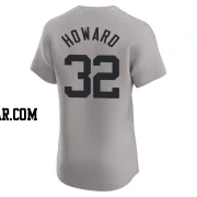 Elston Howard Men's New York Yankees Gray Elite Road Jersey