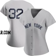 Elston Howard Women's New York Yankees Gray Authentic 2021 Field of Dreams Jersey