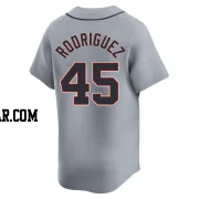 Elvin Rodriguez Men's Detroit Tigers Gray Limited Road Jersey