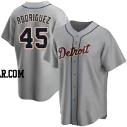 Elvin Rodriguez Youth Detroit Tigers Gray Replica Road Jersey