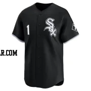 Elvis Andrus Men's Chicago White Sox Black Limited Alternate Jersey