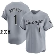 Elvis Andrus Men's Chicago White Sox Gray Limited Road Jersey