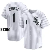 Elvis Andrus Men's Chicago White Sox White Limited Home Jersey