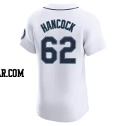 Emerson Hancock Men's Seattle Mariners White Elite Home Jersey