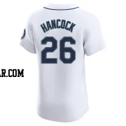 Emerson Hancock Men's Seattle Mariners White Elite Home Jersey