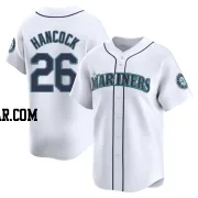 Emerson Hancock Men's Seattle Mariners White Limited Home Jersey