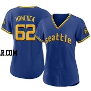 Emerson Hancock Women's Seattle Mariners Royal Authentic 2023 City Connect Jersey