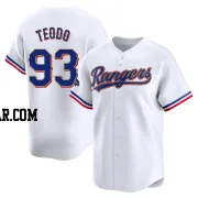 Emiliano Teodo Men's Texas Rangers Gold Limited White 2024 Collection Jersey