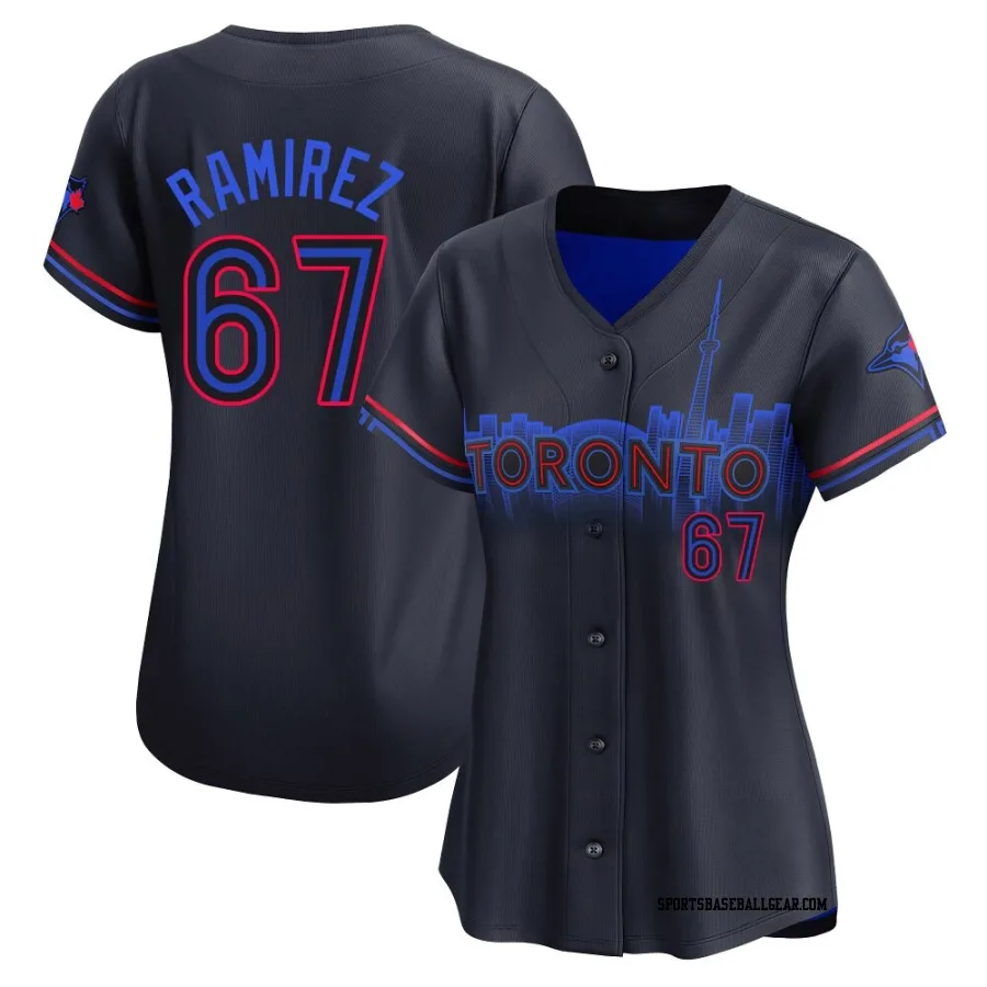 Emmanuel Ramirez Women's Toronto Blue Jays Black Limited 2024 City Connect Jersey