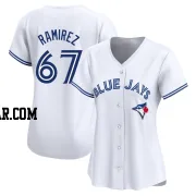 Emmanuel Ramirez Women's Toronto Blue Jays White Limited Home Jersey