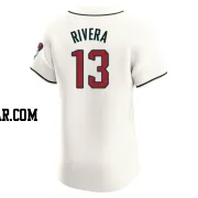 Emmanuel Rivera Men's Arizona Diamondbacks Cream Elite Home Jersey