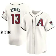 Emmanuel Rivera Men's Arizona Diamondbacks White Limited Home Jersey