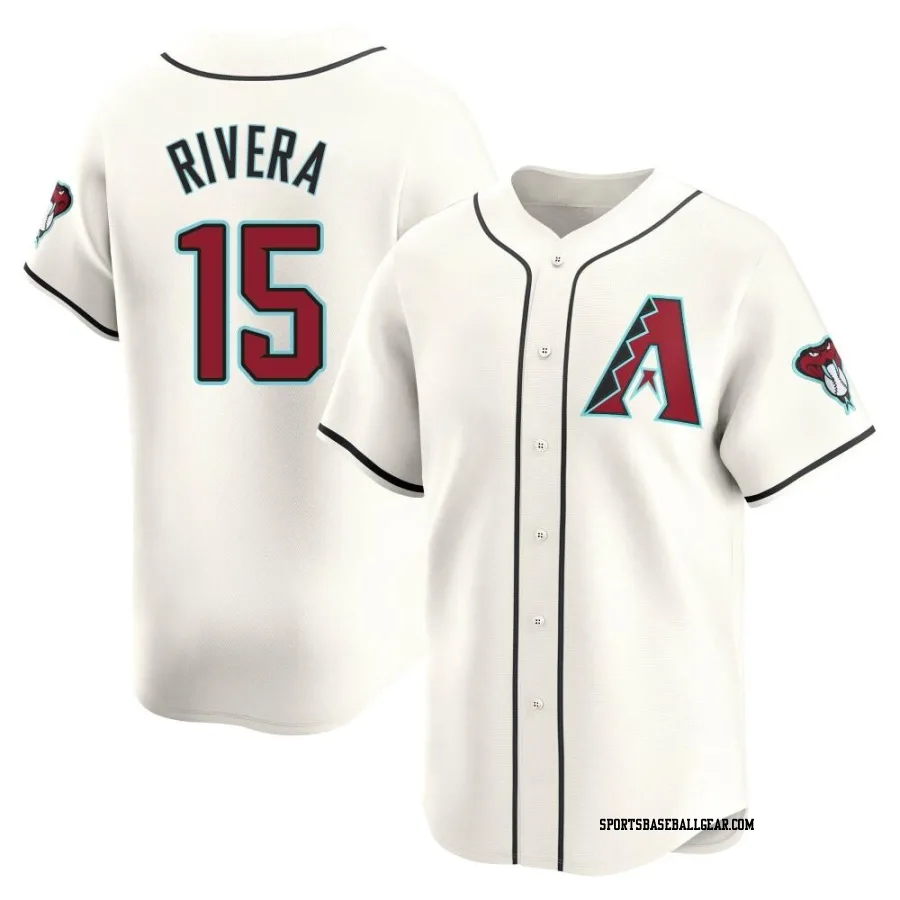 Emmanuel Rivera Men's Arizona Diamondbacks White Limited Home Jersey