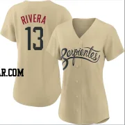 Emmanuel Rivera Women's Arizona Diamondbacks Gold Authentic 2021 City Connect Cool Base Jersey