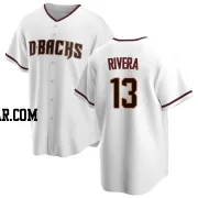 Emmanuel Rivera Youth Arizona Diamondbacks White Replica Home Jersey