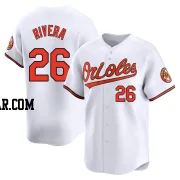 Emmanuel Rivera Youth Baltimore Orioles White Limited Home Jersey