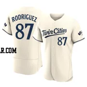 Emmanuel Rodriguez Men's Minnesota Twins Cream Authentic Alternate 2023 Jersey