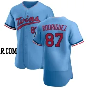 Emmanuel Rodriguez Men's Minnesota Twins Light Blue Authentic Alternate Jersey