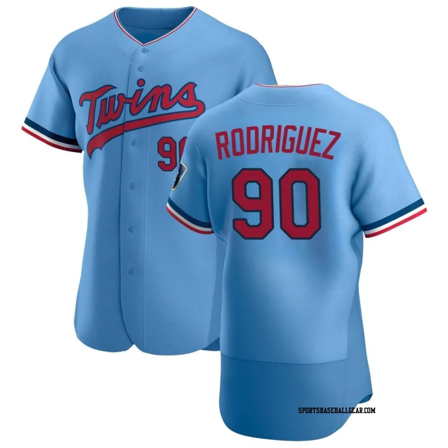 Emmanuel Rodriguez Men's Minnesota Twins Light Blue Authentic Alternate Jersey