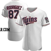 Emmanuel Rodriguez Men's Minnesota Twins White Authentic Home Jersey