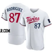 Emmanuel Rodriguez Men's Minnesota Twins White Authentic Home Jersey