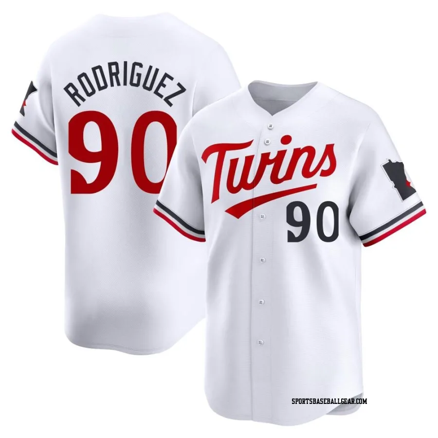 Emmanuel Rodriguez Men's Minnesota Twins White Limited Home Jersey