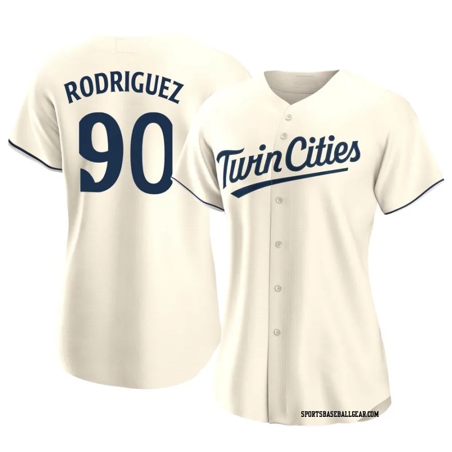 Emmanuel Rodriguez Women's Minnesota Twins Cream Authentic Alternate Jersey