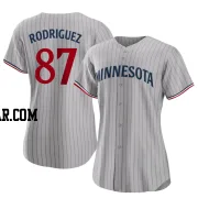 Emmanuel Rodriguez Women's Minnesota Twins Gray Authentic Road Jersey