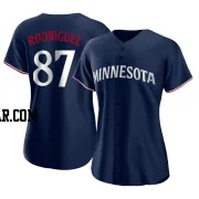 Emmanuel Rodriguez Women's Minnesota Twins Navy Authentic Alternate Jersey