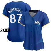 Emmanuel Rodriguez Women's Minnesota Twins Royal Limited 2024 City Connect Jersey