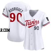 Emmanuel Rodriguez Women's Minnesota Twins White Limited Home Jersey