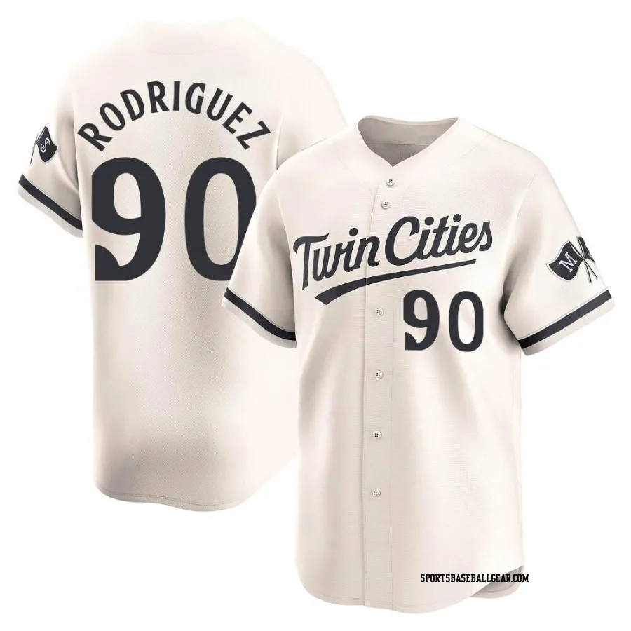 Emmanuel Rodriguez Youth Minnesota Twins Cream Limited Alternate Jersey