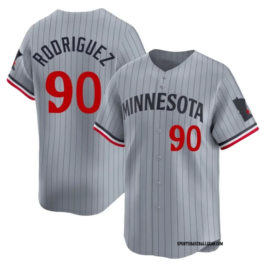 Emmanuel Rodriguez Youth Minnesota Twins Gray Limited Road Jersey