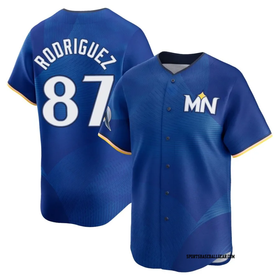 Emmanuel Rodriguez Youth Minnesota Twins Royal Limited 2024 City Connect Jersey