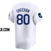 Emmet Sheehan Men's Los Angeles Dodgers White Limited 2024 World Tour Seoul Series Home Jersey