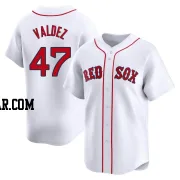 Enmanuel Valdez Men's Boston Red Sox White Limited Home Jersey