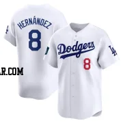 Enrique Hernandez Men's Los Angeles Dodgers White Limited 2024 World Tour Seoul Series Home Jersey