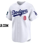 Enrique Hernandez Men's Los Angeles Dodgers White Limited 2024 World Tour Seoul Series Home Jersey