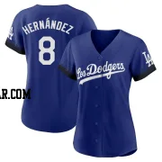 Enrique Hernandez Women's Los Angeles Dodgers Royal Authentic 2021 City Connect Jersey