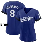 Enrique Hernandez Women's Los Angeles Dodgers Royal Replica 2021 City Connect Jersey