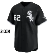 Enyel De Los Santos Men's Chicago White Sox Black Limited Alternate Jersey