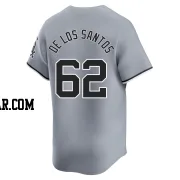 Enyel De Los Santos Men's Chicago White Sox Gray Limited Road Jersey