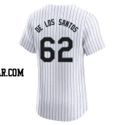 Enyel De Los Santos Men's Chicago White Sox White Elite Home Jersey