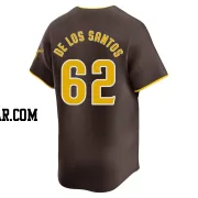 Enyel De Los Santos Men's San Diego Padres Brown Limited Away Jersey