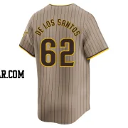 Enyel De Los Santos Men's San Diego Padres Limited Tan Alternate Jersey