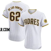 Enyel De Los Santos Men's San Diego Padres White Elite Home Jersey