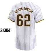 Enyel De Los Santos Men's San Diego Padres White Elite Home Jersey