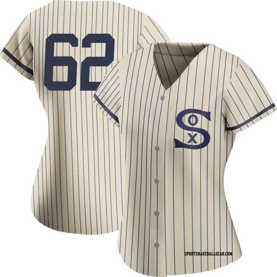 Enyel De Los Santos Women's Chicago White Sox Cream Replica 2021 Field of Dreams Jersey