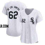 Enyel De Los Santos Women's Chicago White Sox White Limited Home Jersey