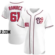 Erasmo Ramirez Men's Washington Nationals White Authentic Alternate Jersey